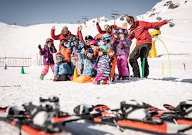 Cours de ski pour Enfants (4-15 ans) pour Tous niveaux avec Ski School Vacancia Sölden.