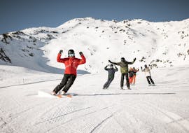 Adult Ski Lessons (from 16 y.) for Beginners from Ski School Vacancia Sölden.