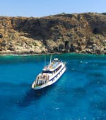 View during the Boat Trip to the Zenobia Shipwreck & Blue Lagoon with Snorkeling & Lunch from Larnaca Napa Sea Cruises.