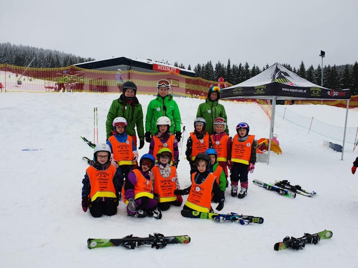 Kids Ski Lessons (9-11 y.) for Skiers with Experience.