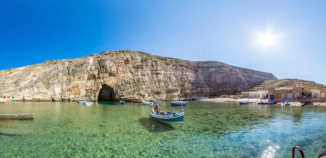 Gita in barca a Gozo.