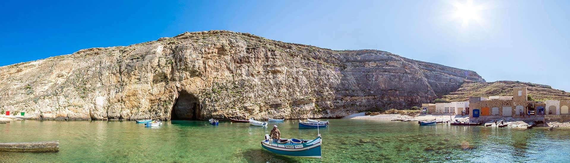 View during the Bus & Boat Tour to the Ġgantija Temples in Gozo with Lunch with Supreme Travel Malta.
