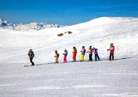 Privé skilessen voor kinderen vanaf 3 jaar voor alle niveaus met ELPRO Ski School La Plagne.