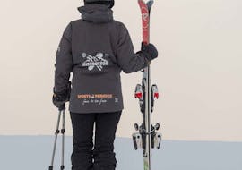 Lezioni private di sci per bambini a partire da 3 anni per tutti i livelli con Sports Paradise - Snowkite Silvaplana.