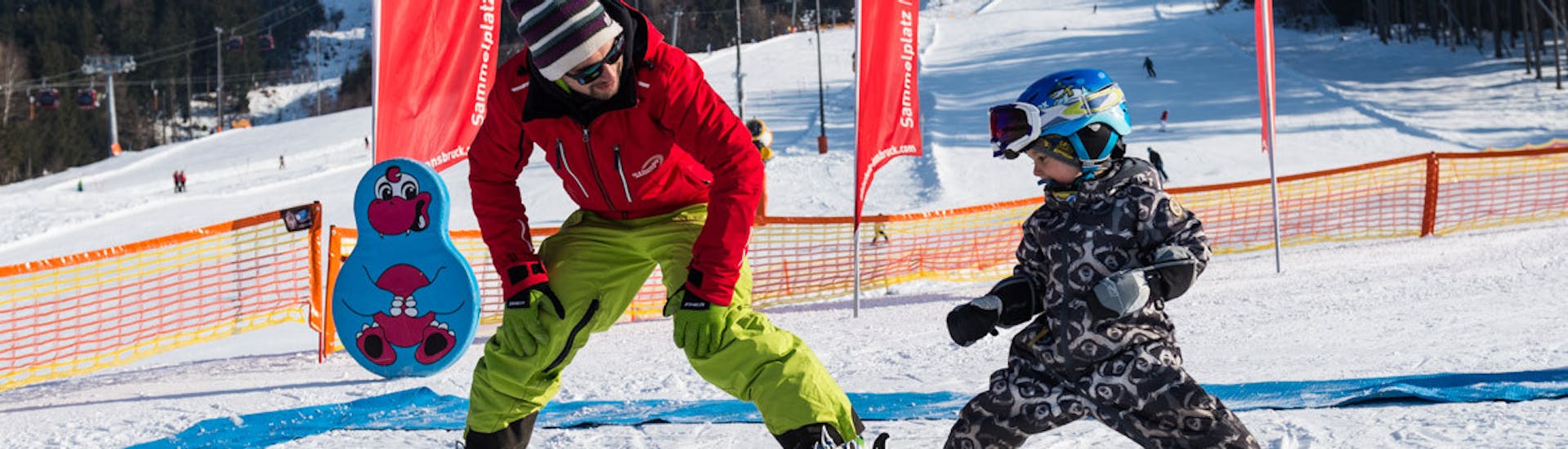 Lezioni private di sci per bambini per tutti i livelli con Ski- & Snowboardschule Innsbruck.