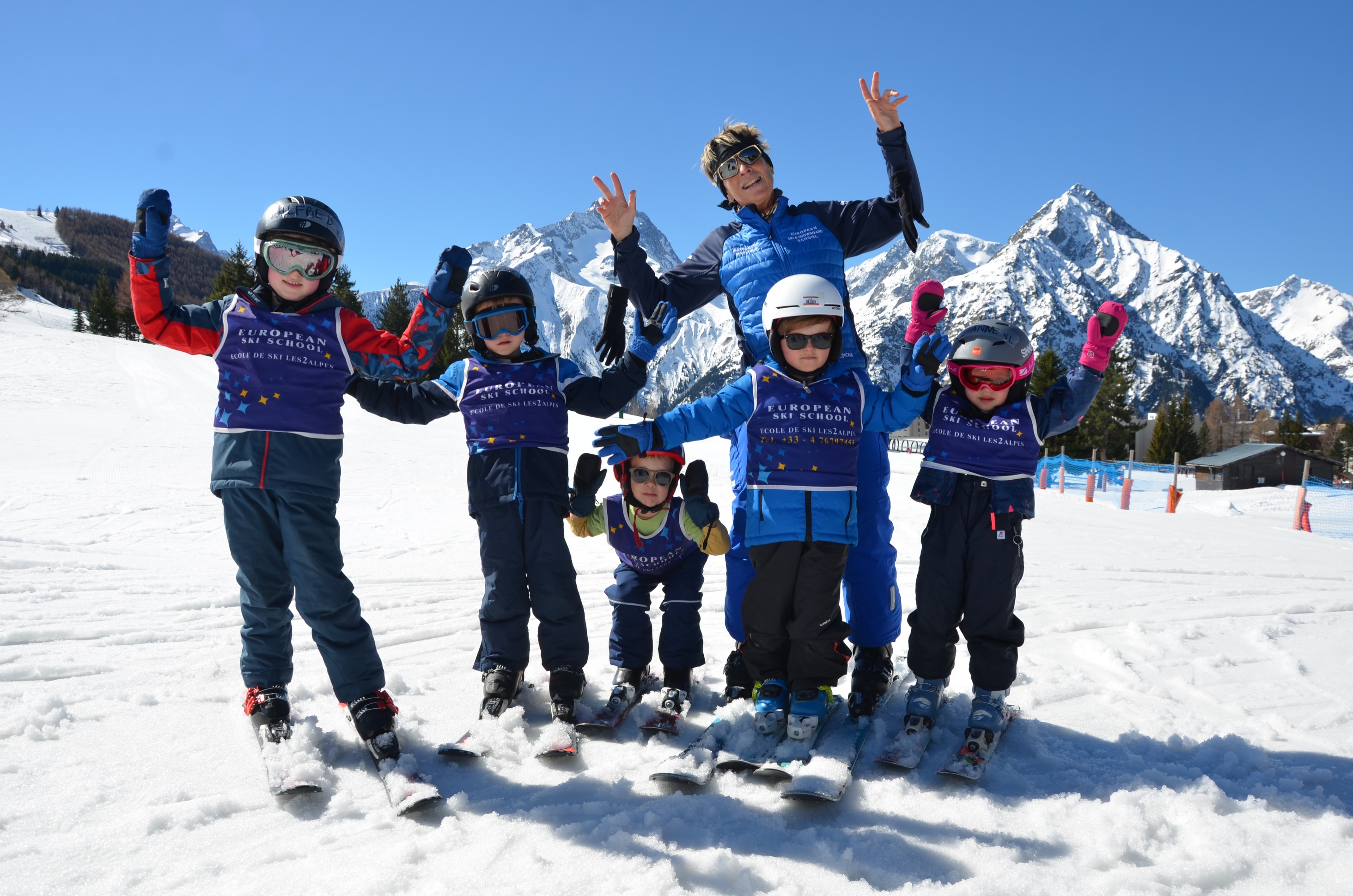 Skilessen voor kinderen "Kindergarten" (4-5 j.).