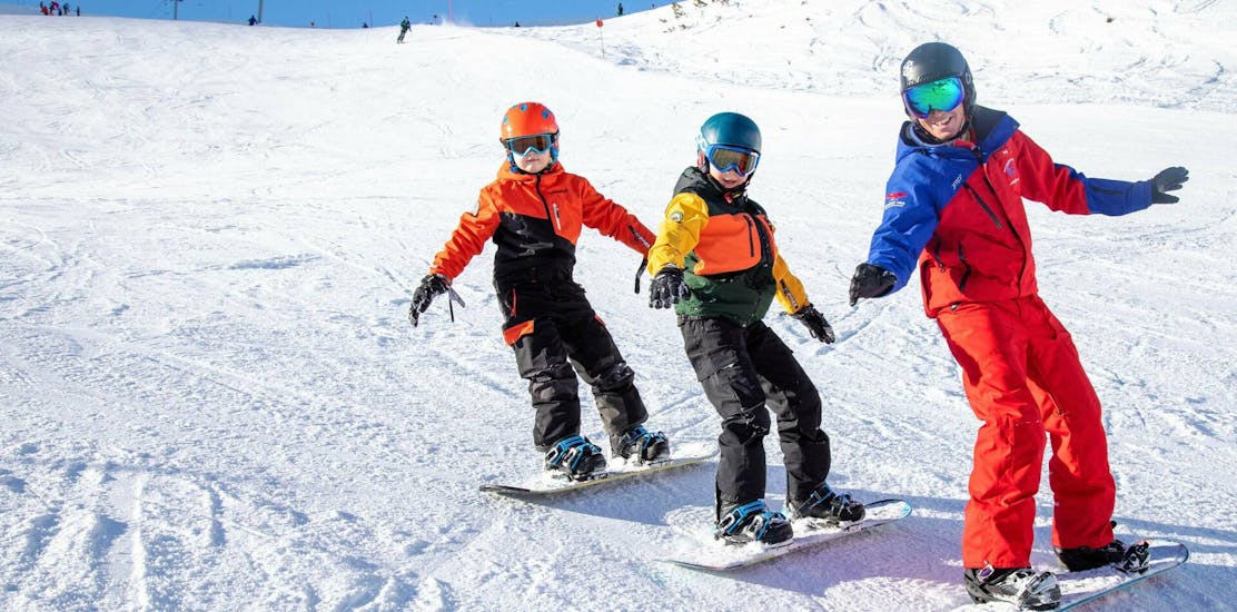 Lezioni private di Snowboard con Skischule Silvretta Galtür.