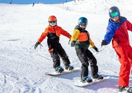 Clases de snowboard privadas con Skischule Silvretta Galtür.