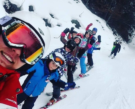 Kids Ski Lessons (5-13 y.) for Advanced Skiers - Full Day