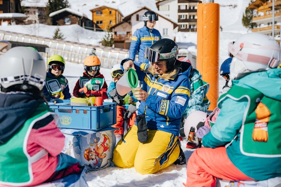 Kids Ski Lessons (4-17 y.) for Advanced Skiers