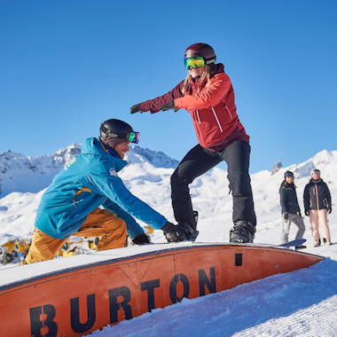 Snowboarding Lessons for Kids (from 7 y.) & Adults for Advanced Boarders