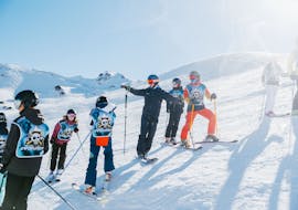 Clases de esquí para niños a partir de 6 años con Evolution 2 Saint-Gervais.