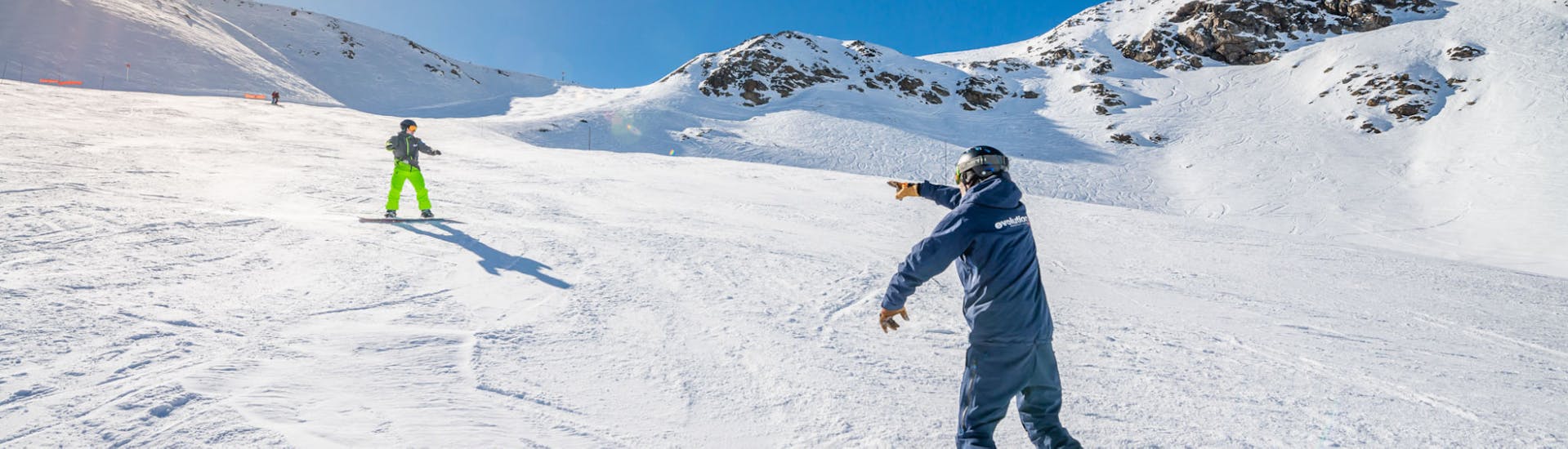 Lezioni private di Snowboard a partire da 4 anni per tutti i livelli.