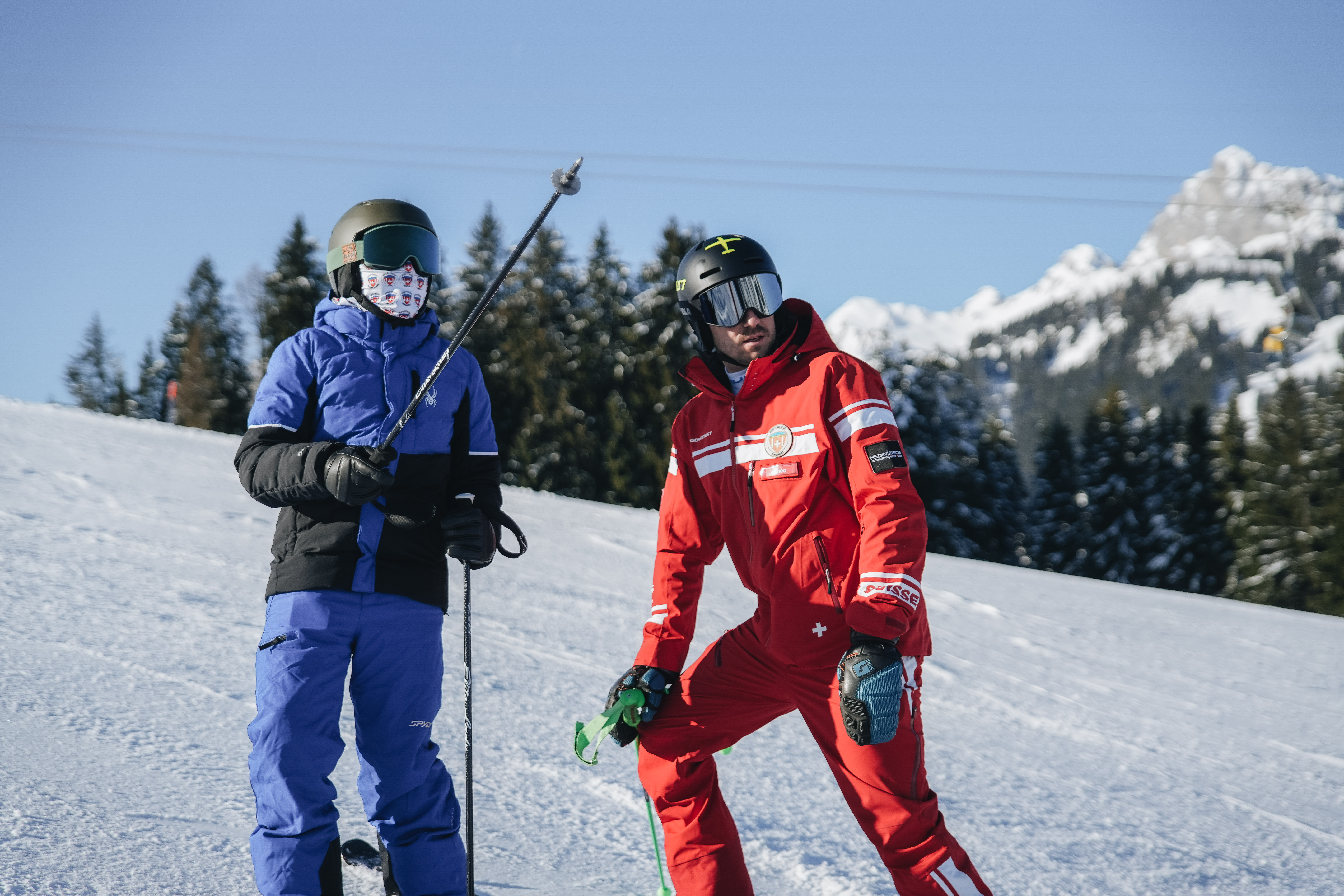Cours particulier de ski Enfants dès 3 ans pour Tous niveaux avec École Suisse de Ski Rougemont.