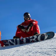 Clases de snowboard privadas a partir de 3 años para todos los niveles con Escuela Oficial Suiza de Esquí Rougemont.