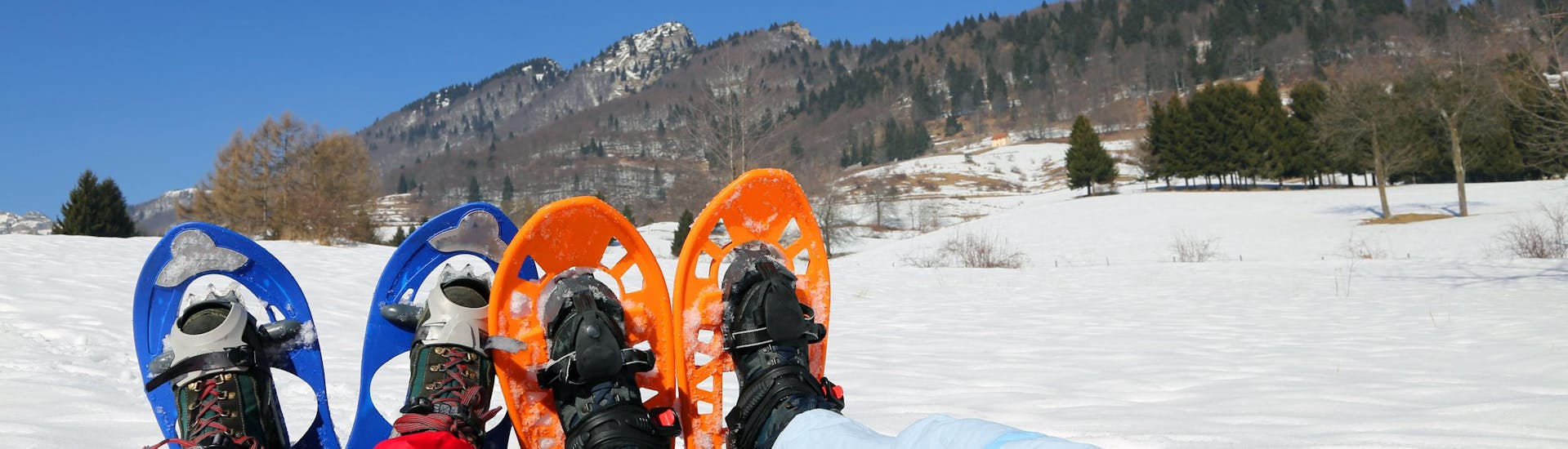 Private Schneeschuhwanderung für jedes Alter mit Adrenaline Skischule Verbier - Hero image