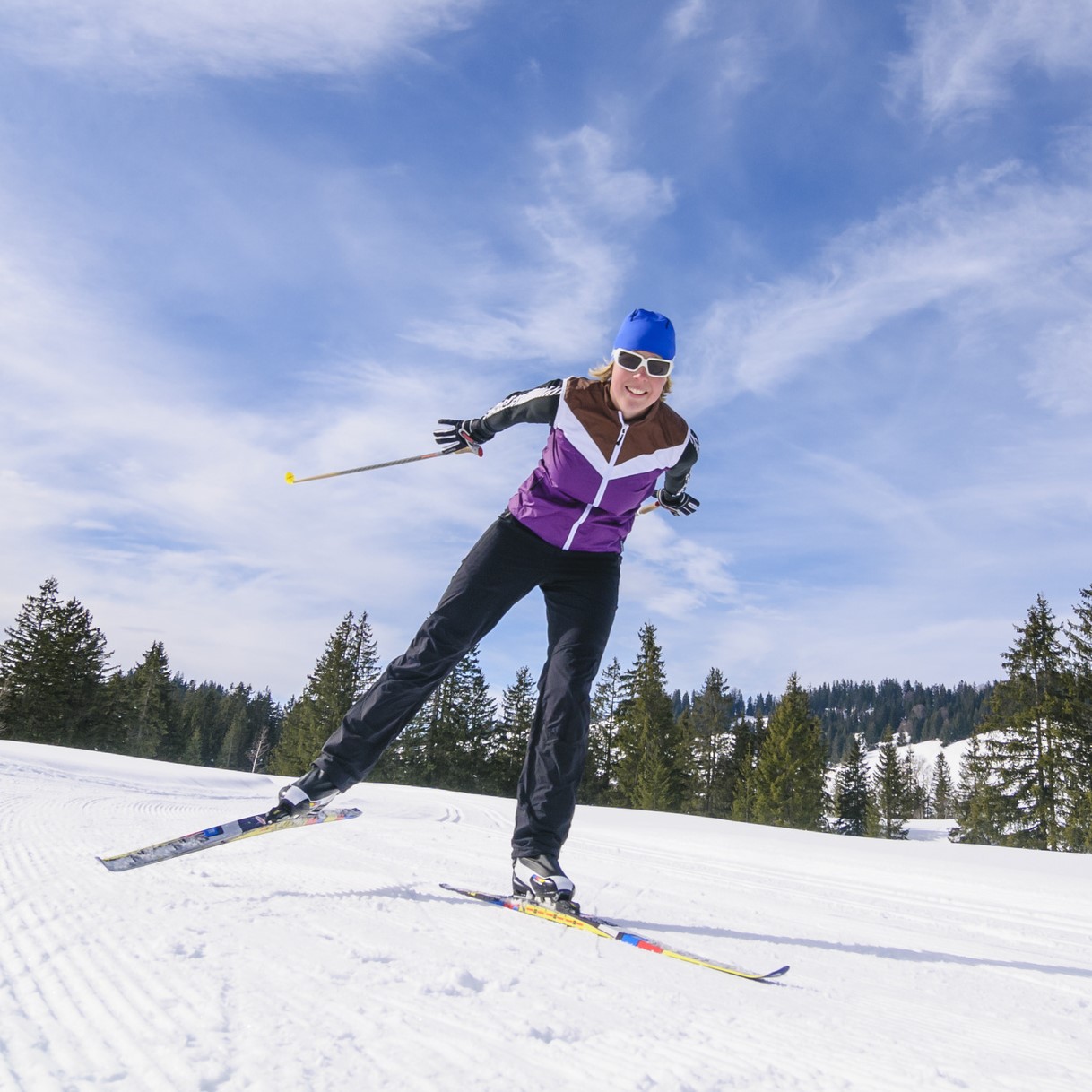 Cours particulier de ski de fond avec Gipfelmomente Tauplitz .