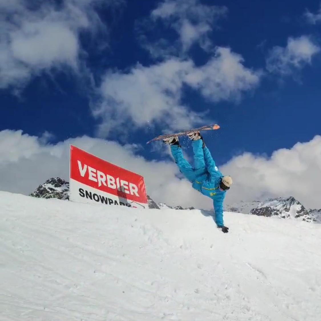 Privater Freestyle Snowboardkurs mit Adrenaline Skischule Verbier.