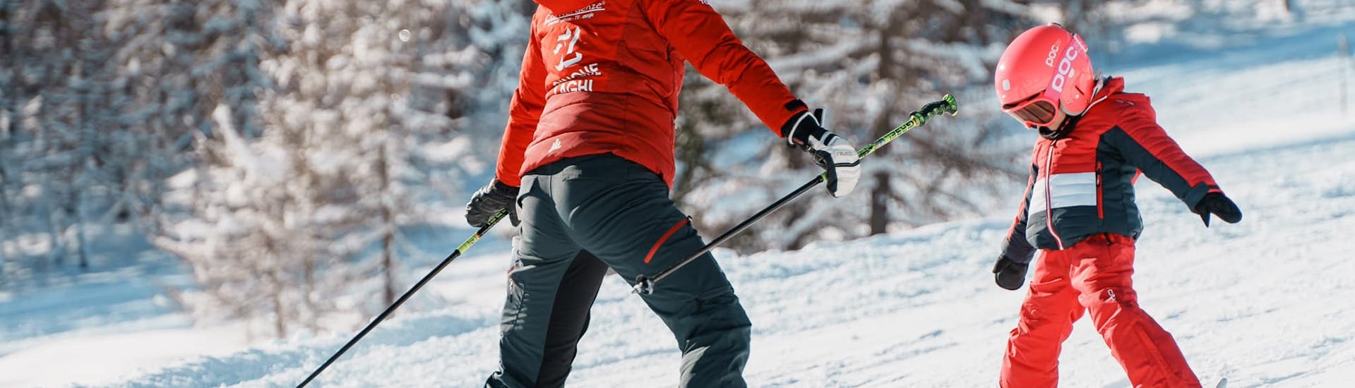 Privé skilessen voor kinderen.