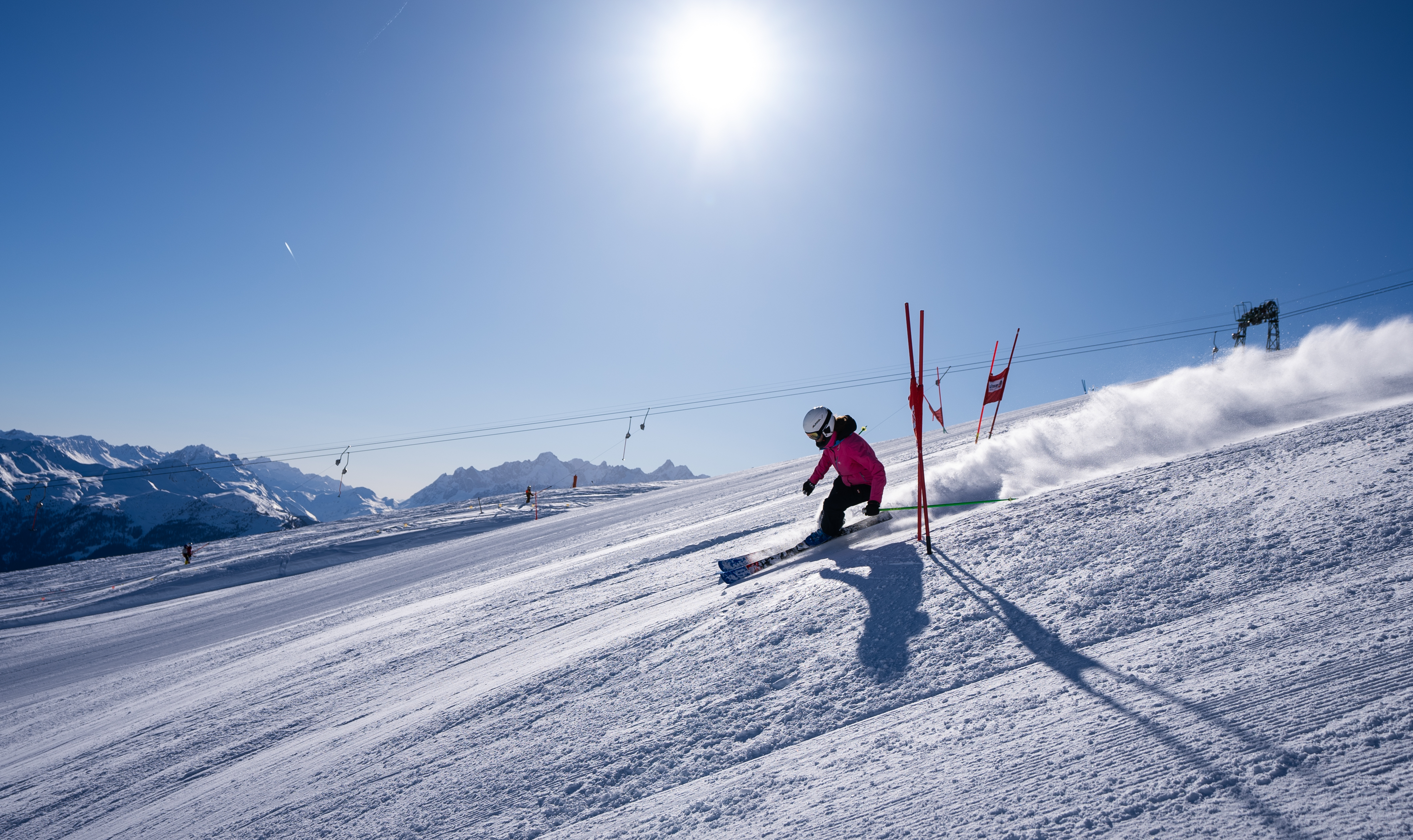 Skikurs für Jugendliche (14-18 J.) für Fortgeschrittene.