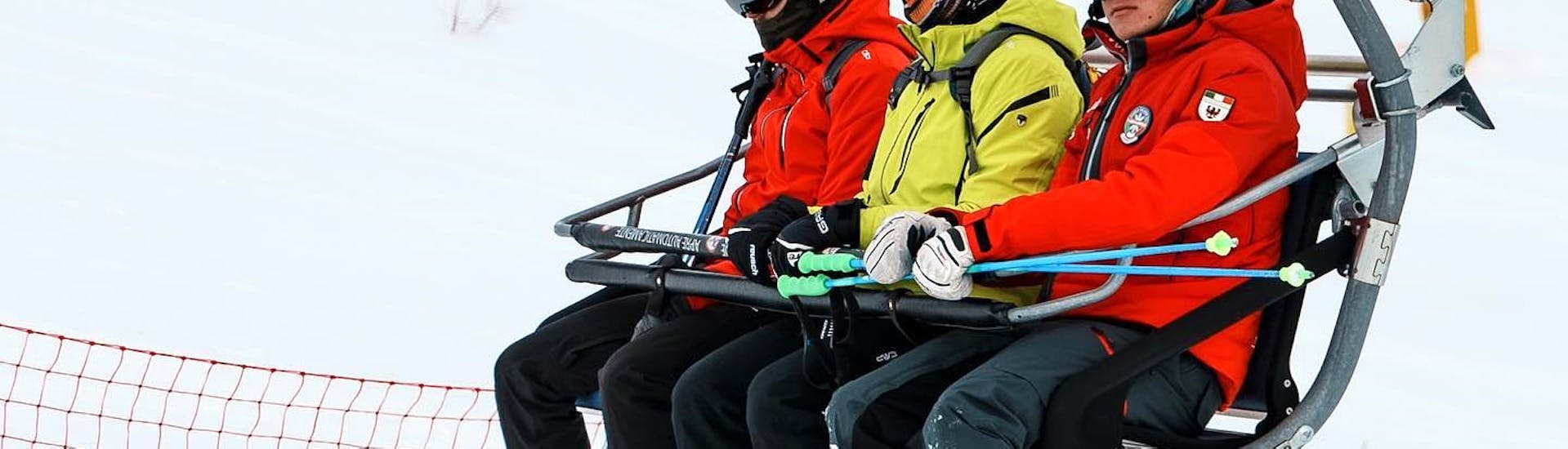 Clases de esquí para niños a partir de 14 años.