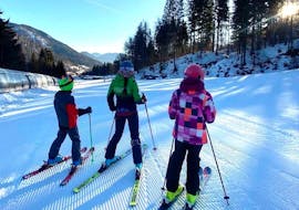 Clases de esquí para niños a partir de 4 años para todos los niveles con Scuola di Sci Evolution 3 Lands Tarvisio.