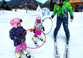 Kinder-Skikurs ab 3 Jahren ohne Erfahrung mit Scuola di Sci Evolution 3 Lands Tarvisio.