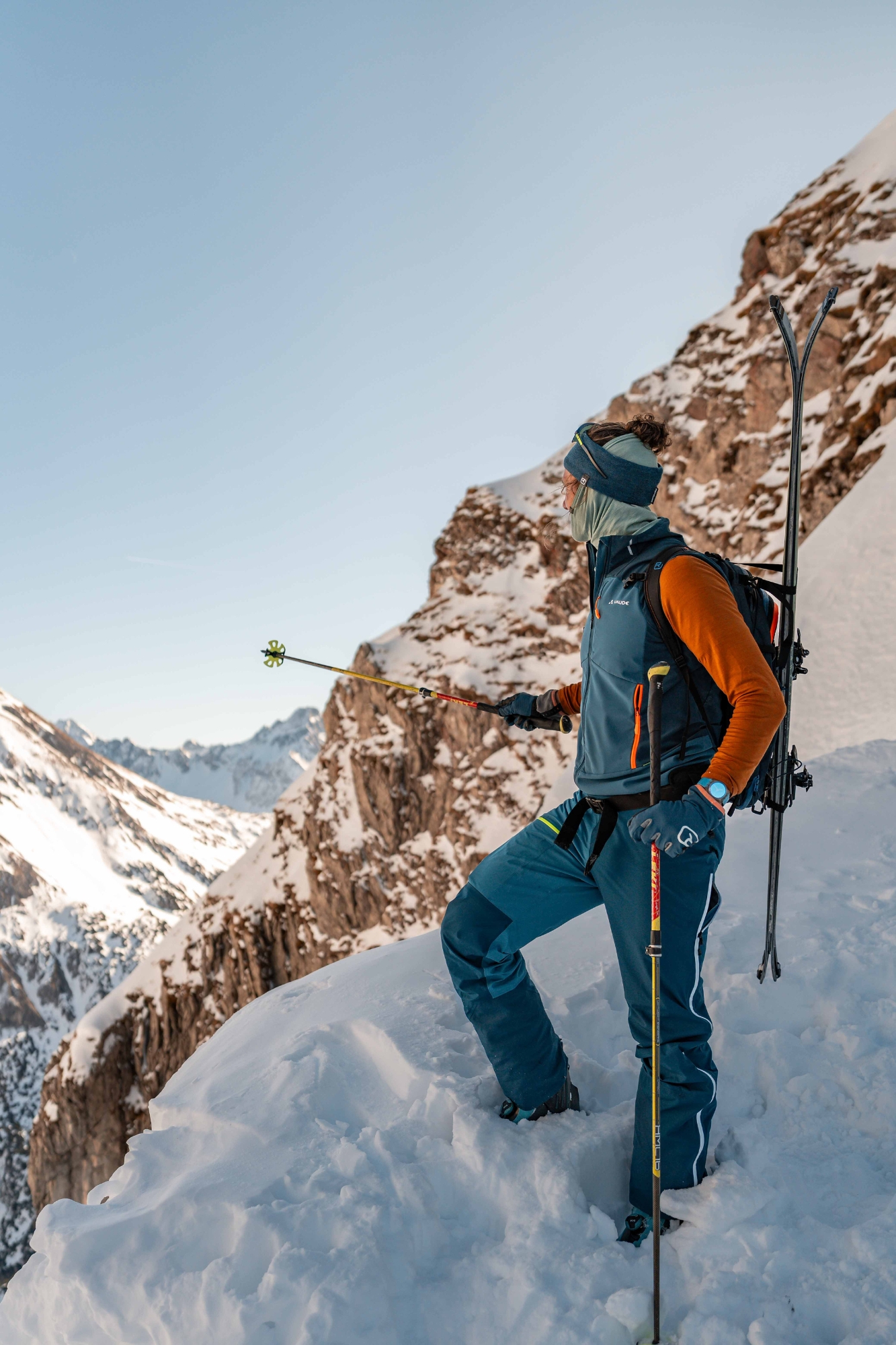 Private Skitour für alle Levels.