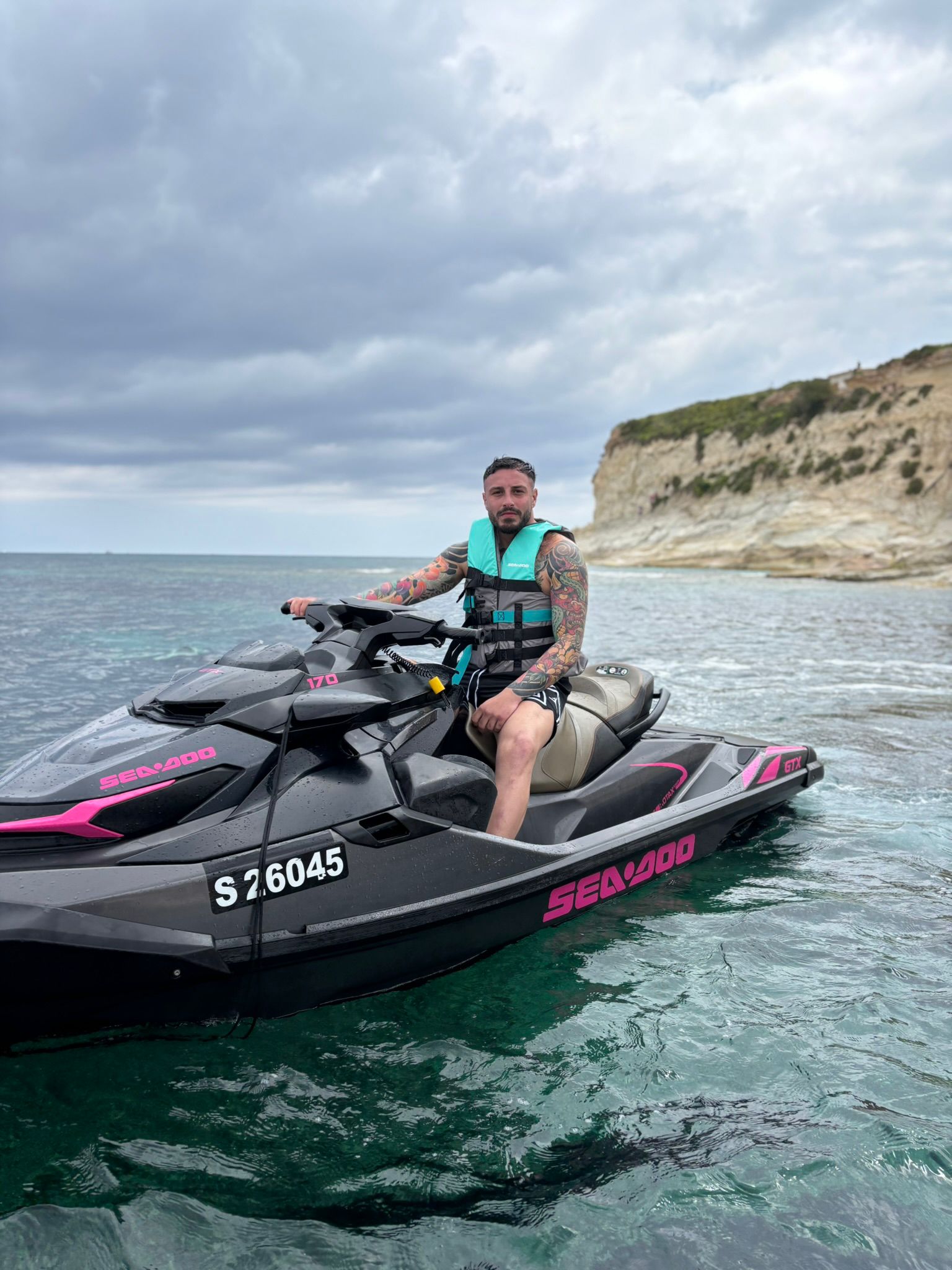 Moto d'acqua a Marsaskala - St. Thomas Bay.