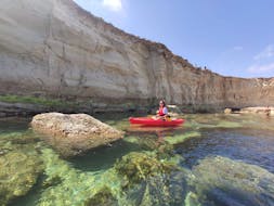 Kayak e canoa - St. Thomas Bay con SIPS Watersports Malta.