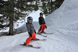 Two boys during their Private Ski Lessons for Kids of All Ages from Martin Lancaric.