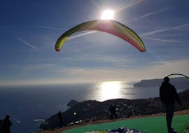 Tandem Paragliding in Alessandria and Pavia from Serra del Monte - Baptism of the Flight from ParaWorld Italy.