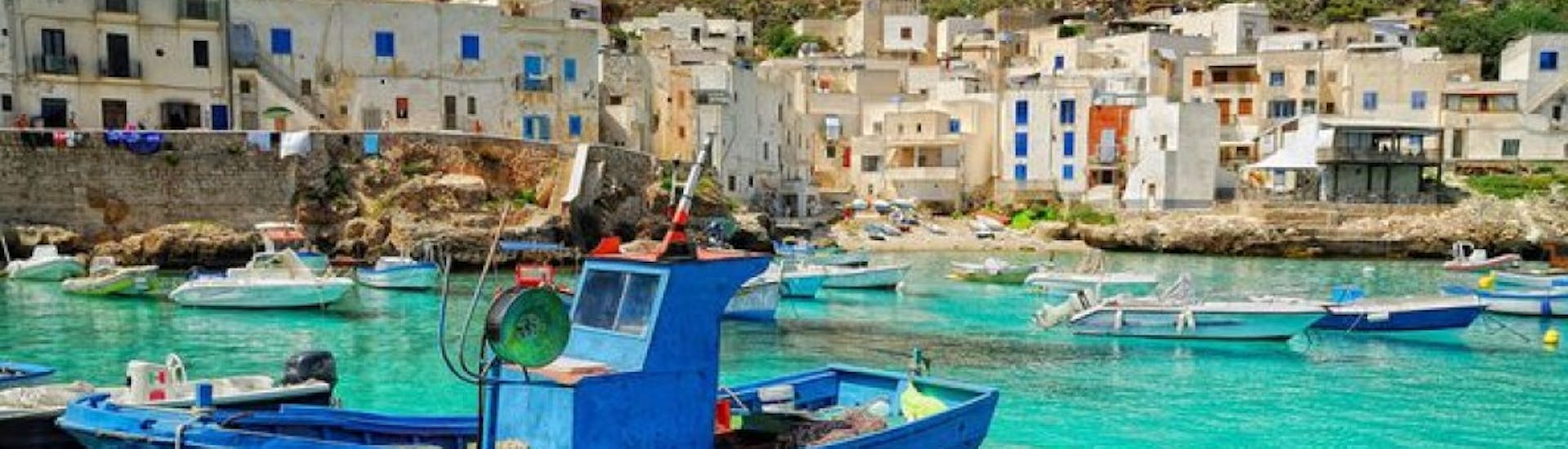 Private Boat Trip to Favignana and Levanzo from Trapani with Snorkeling.