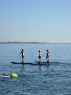 SUP excursion to discover the Lérins Islands and Esterel from Black Tenders Cannes & Nice.