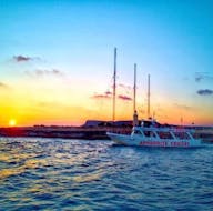 Privéboottocht bij zonsondergang naar Cape Greco en Blue Lagoon vanuit Protaras & Pernera met Aphrodite I Cruises Cyprus.
