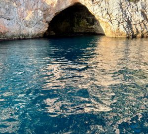 Mala Cave from the sea