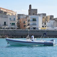 Bootstour - Baia dei Turchi mit Schwimmen mit Salento Gite in Barca.