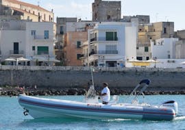 RIB Boat Trip from Otranto to Baia dei Turchi with Apéritif from Salento Gite in Barca.