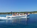 Private RIB Boat Trip from Otranto to Baia dei Turchi with Apéritif from Salento Gite in Barca.