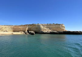 Private RIB Boat Tour from Vilamoura to the Benagil Caves with BBQ from Cruzeiros da Oura Vilamoura.