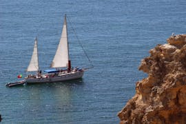 Sunset Sailboat Trip along the coast from Albufeira from Allboat Albufeira.
