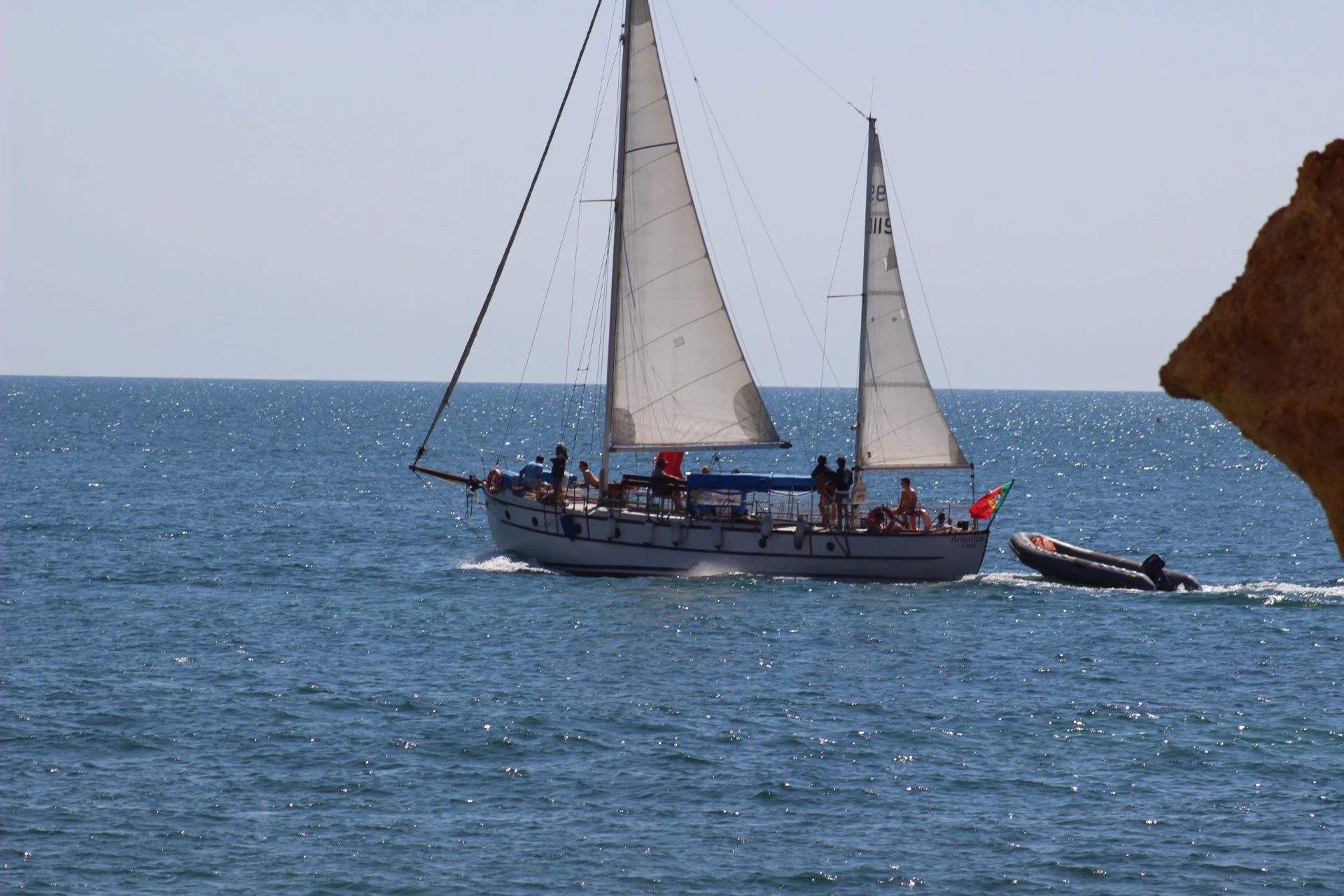 Segeltour - Benagil mit Schwimmen & Sightseeing mit Allboat Albufeira.