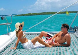 Balade en catamaran - Konnos Beach avec Baignade & Coucher du soleil avec Paphos Sea Cruises.