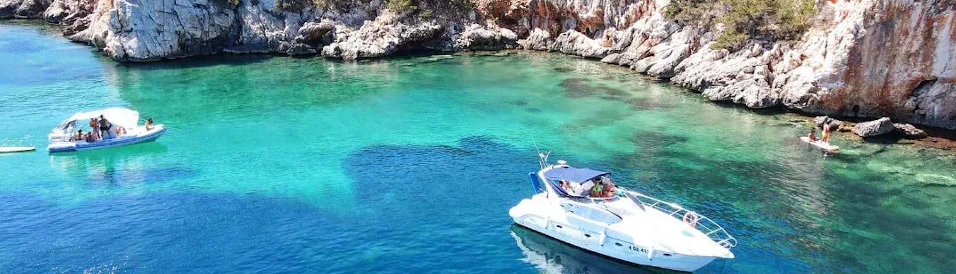 Yacht Trip from Alghero to Porto Conte with Snorkeling & Lunch.