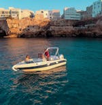 Private Boat Trip from Monopoli to the caves of Polignano a Mare with Apéritif from Blue Wave Polignano.
