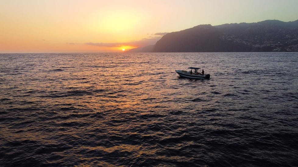 Private Sunset Boat trip to Cabo Girao with Swimming Stop and Snorkeling.