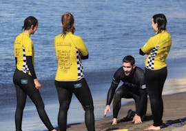 Curso de Surf en Ponta Delgada a partir de 10 años para principiantes con Azores Surf Club - Watergliders.