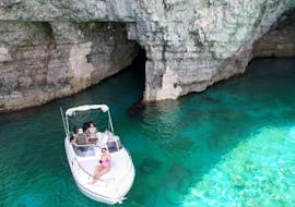 Here is our Ranieri Sea Lady, a motor boat you can use to explore the coastal regions in Malta with A1 Boat Charters - Malta.
