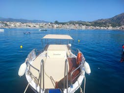 Boat Trip along Naxos & Taormina Bay with Apéritif & Snorkeling from Escursioni Poseidon Messina.