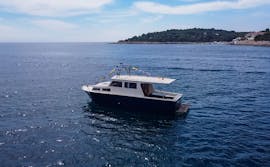 Gita privata in barca da Pola città (Pula) a Veruda (Fratarski otok) con Pula Boat Tours Croatia.